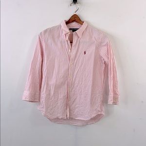 Ralph Lauren Golf Stripe Button Down Shirt